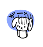 ★落書きわんこスタンプ（個別スタンプ：38）