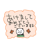 冬とゆるゆるパンダ（個別スタンプ：38）