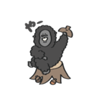 【秋】あきのスタンプ with Gorilla（個別スタンプ：15）