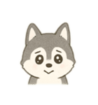 シベリアンハスキー 文字少なめ（個別スタンプ：24）