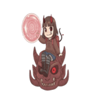 悪魔少女の反撃（個別スタンプ：2）
