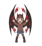 悪魔少女の反撃（個別スタンプ：6）