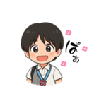 けいくんアニメ風スタンプ（個別スタンプ：3）