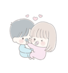 透明な女の子♡私の赤ちゃん2（個別スタンプ：3）