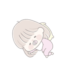 透明な女の子♡私の赤ちゃん2（個別スタンプ：11）
