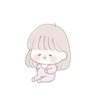 透明な女の子♡私の赤ちゃん2（個別スタンプ：13）