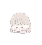 透明な女の子♡私の赤ちゃん2（個別スタンプ：18）