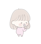透明な女の子♡私の赤ちゃん2（個別スタンプ：24）