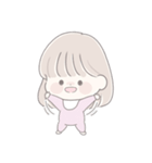 透明な女の子♡私の赤ちゃん2（個別スタンプ：26）