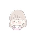 透明な女の子♡私の赤ちゃん2（個別スタンプ：29）
