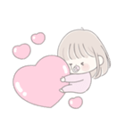 透明な女の子♡私の赤ちゃん2（個別スタンプ：31）