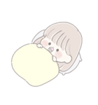 透明な女の子♡私の赤ちゃん2（個別スタンプ：37）