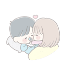 透明な女の子♡私の赤ちゃん2（個別スタンプ：38）