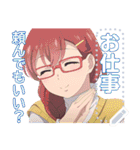 TVアニメ「笑顔のたえない職場です。」（個別スタンプ：24）