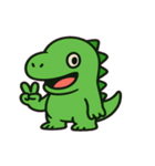 ちびティラノのがおがお劇場@SFW（個別スタンプ：3）