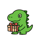 ちびティラノのがおがお劇場@SFW（個別スタンプ：7）