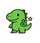 ちびティラノのがおがお劇場@SFW（個別スタンプ：13）