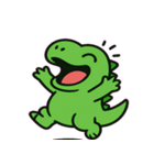 ちびティラノのがおがお劇場@SFW（個別スタンプ：14）