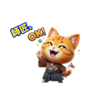 師匠に送る猫侍スタンプ！（個別スタンプ：28）