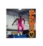 ※トランポリンが大好きな♡ゲイの黒人（個別スタンプ：40）