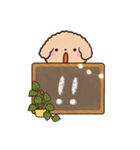 トイプードル「アプリコット」カフェ（個別スタンプ：19）