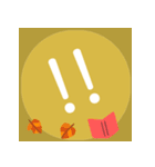 毎日使える＊秋＊挨拶スタンプ（個別スタンプ：23）