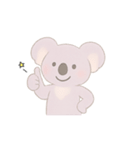 丁寧コアラのゆかりちゃん（文字なしver.）（個別スタンプ：1）