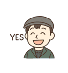 おじさんステッカー！（個別スタンプ：1）