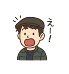 おじさんステッカー！（個別スタンプ：11）