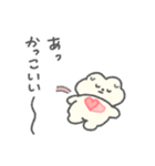 もっさりもさお ビッグラブ（個別スタンプ：6）