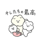 もっさりもさお ビッグラブ（個別スタンプ：37）