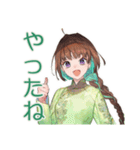 アオザイ女子の冬♡あったか日常（個別スタンプ：3）