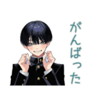 陰キャ学ラン男子★ゆるスポーツ（個別スタンプ：22）