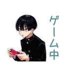 陰キャ学ラン男子★ゆるスポーツ（個別スタンプ：26）