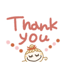 字がみやすい♡基本の毎日ことば（個別スタンプ：5）