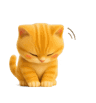 3D猫・英語（個別スタンプ：21）