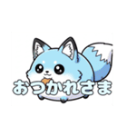 ショートカットときつねちゃんセット（個別スタンプ：21）
