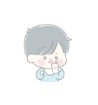 透明な少年☆私の赤ちゃん2（個別スタンプ：5）