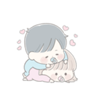 透明な少年☆私の赤ちゃん2（個別スタンプ：14）
