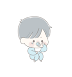 透明な少年☆私の赤ちゃん2（個別スタンプ：22）