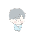 透明な少年☆私の赤ちゃん2（個別スタンプ：28）