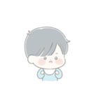 透明な少年☆私の赤ちゃん2（個別スタンプ：29）