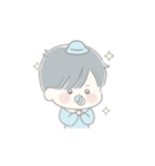 透明な少年☆私の赤ちゃん2（個別スタンプ：33）