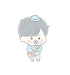 透明な少年☆私の赤ちゃん2（個別スタンプ：34）