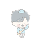 透明な少年☆私の赤ちゃん2（個別スタンプ：36）
