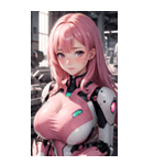 メカ少女写真2（個別スタンプ：1）