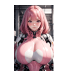 メカ少女写真2（個別スタンプ：3）