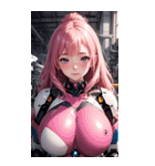 メカ少女写真2（個別スタンプ：5）