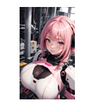 メカ少女写真2（個別スタンプ：6）