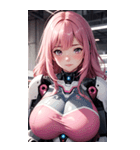 メカ少女写真2（個別スタンプ：9）